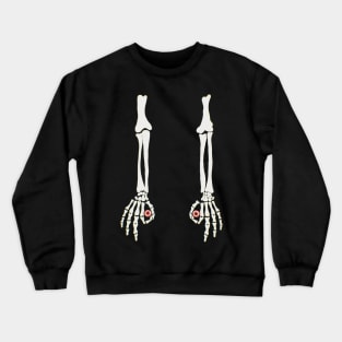 Halloween Eye Suspenders Crewneck Sweatshirt